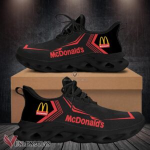 Mcdonald's Logo Custom Shoes Style 131, Best Running Shoes For Fans - Vesles2014S
