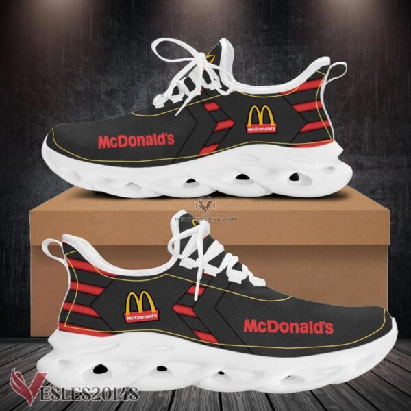 Mcdonald's Logo Custom Shoes Style 132, Best Running Shoes For Fans - Vesles2014S 1