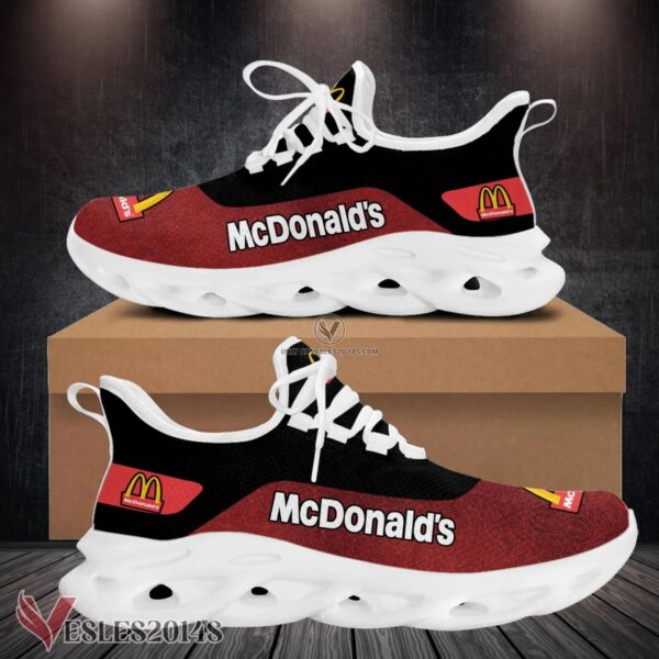 Mcdonald's Logo Custom Shoes Style 133, Best Running Shoes For Fans - Vesles2014S 1