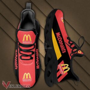 Mcdonald's Logo Custom Shoes Style 135, Best Running Shoes For Fans - Vesles2014S