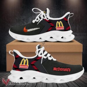 Mcdonald's Logo Custom Shoes Style 136, Best Running Shoes For Fans - Vesles2014S 1