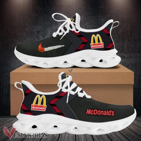 Mcdonald's Logo Custom Shoes Style 136, Best Running Shoes For Fans - Vesles2014S 1