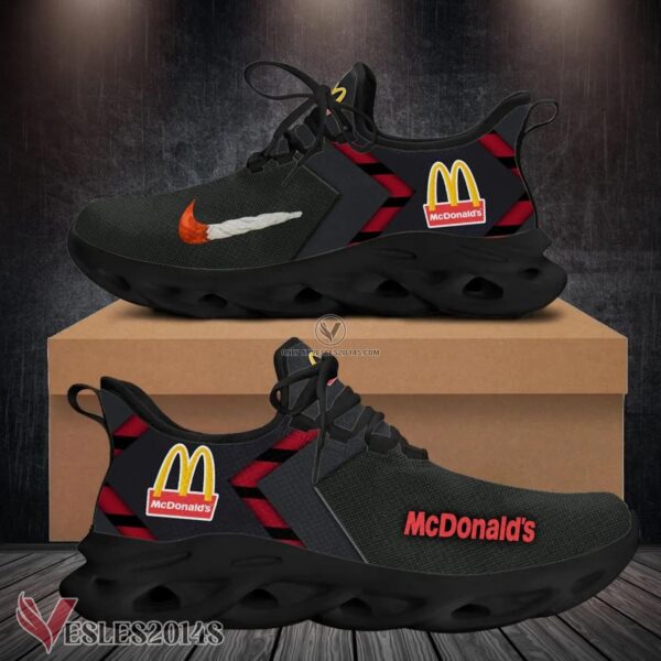 Mcdonald's Logo Custom Shoes Style 136, Best Running Shoes For Fans - Vesles2014S