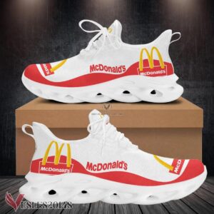 Mcdonald's Logo Custom Shoes Style 137, Best Running Shoes For Fans - Vesles2014S 1