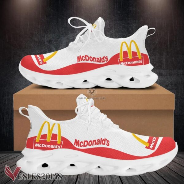 Mcdonald's Logo Custom Shoes Style 137, Best Running Shoes For Fans - Vesles2014S 1