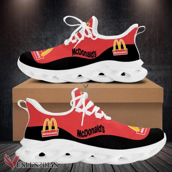 Mcdonald's Logo Custom Shoes Style 139, Best Running Shoes For Fans - Vesles2014S 1