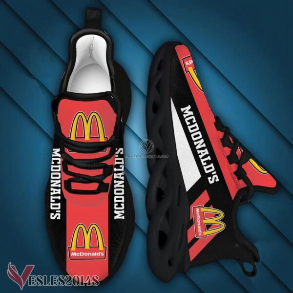Mcdonald's Logo Custom Shoes Style 14, Best Running Shoes For Fans - Vesles2014S