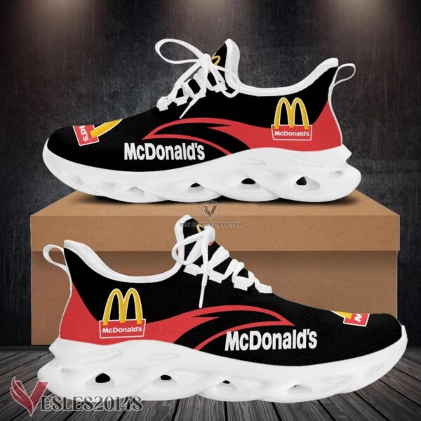 Mcdonald's Logo Custom Shoes Style 140, Best Running Shoes For Fans - Vesles2014S 1