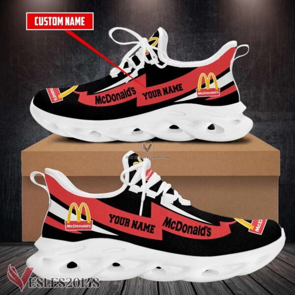 Mcdonald's Logo Custom Shoes Style 142, Best Running Shoes For Fans - Vesles2014S 1