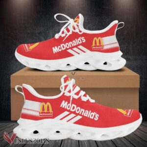 Mcdonald's Logo Custom Shoes Style 143, Best Running Shoes For Fans - Vesles2014S 1
