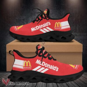 Mcdonald's Logo Custom Shoes Style 143, Best Running Shoes For Fans - Vesles2014S