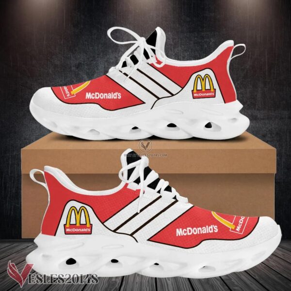 Mcdonald's Logo Custom Shoes Style 144, Best Running Shoes For Fans - Vesles2014S 1