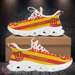Mcdonald's Logo Custom Shoes Style 145, Best Running Shoes For Fans - Vesles2014S 1