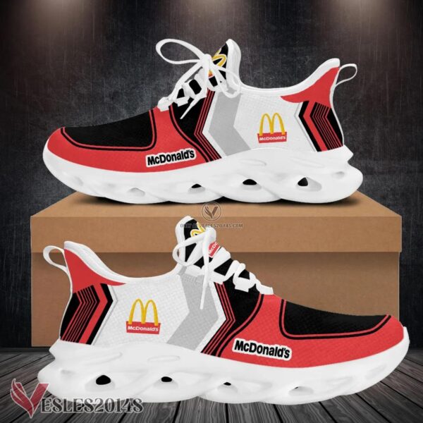 Mcdonald's Logo Custom Shoes Style 146, Best Running Shoes For Fans - Vesles2014S 1