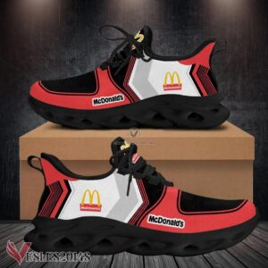 Mcdonald's Logo Custom Shoes Style 146, Best Running Shoes For Fans - Vesles2014S