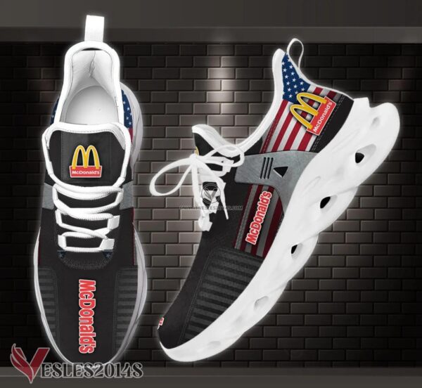 Mcdonald's Logo Custom Shoes Style 147, Best Running Shoes For Fans - Vesles2014S 1