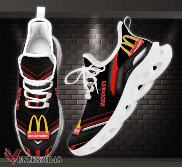 Mcdonald's Logo Custom Shoes Style 148, Best Running Shoes For Fans - Vesles2014S 1