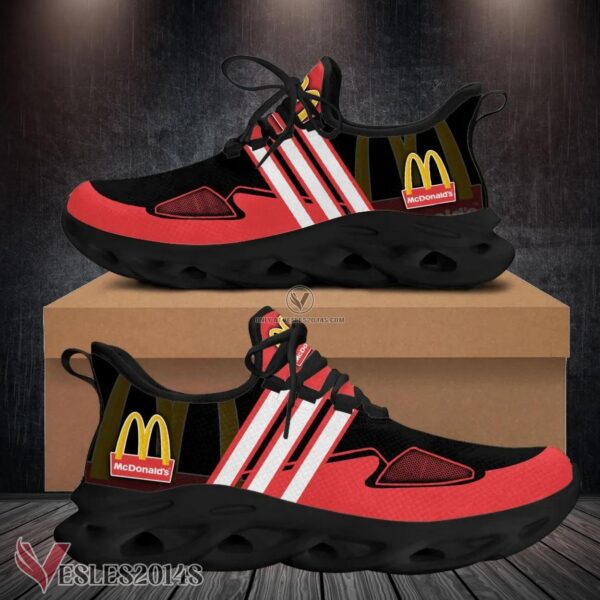 Mcdonald's Logo Custom Shoes Style 149, Best Running Shoes For Fans - Vesles2014S