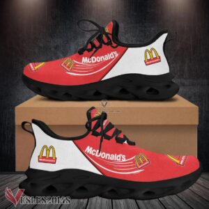 Mcdonald's Logo Custom Shoes Style 150, Best Running Shoes For Fans - Vesles2014S