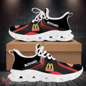 Mcdonald's Logo Custom Shoes Style 151, Best Running Shoes For Fans - Vesles2014S 1