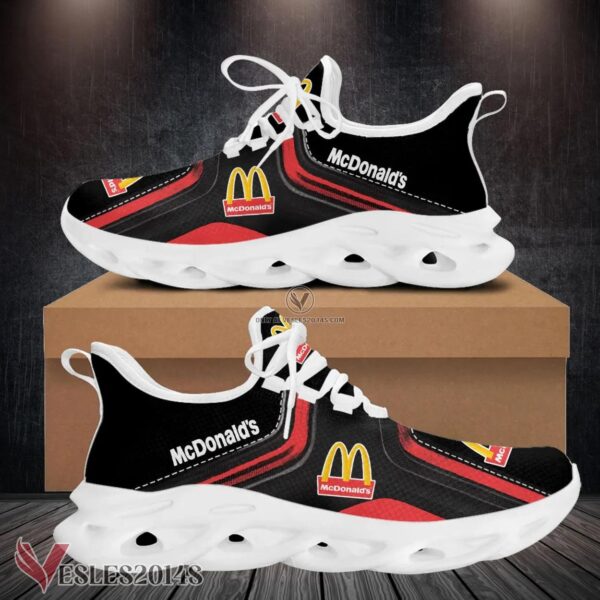 Mcdonald's Logo Custom Shoes Style 151, Best Running Shoes For Fans - Vesles2014S 1