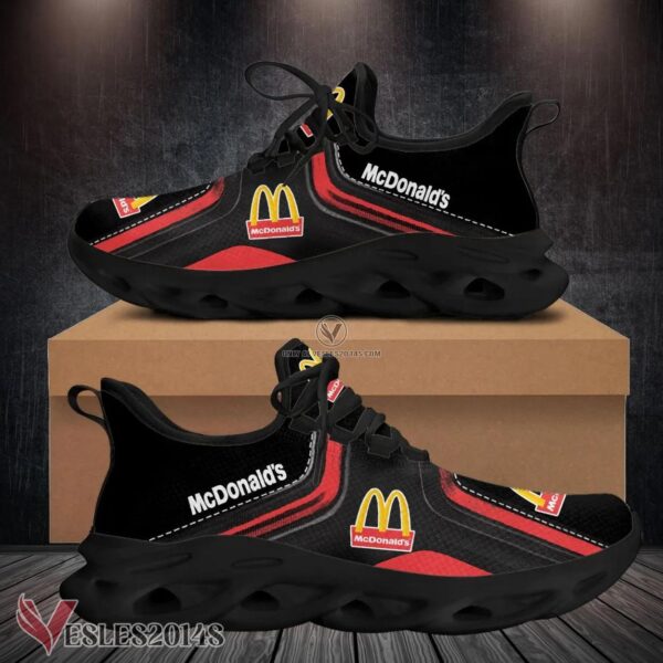Mcdonald's Logo Custom Shoes Style 151, Best Running Shoes For Fans - Vesles2014S