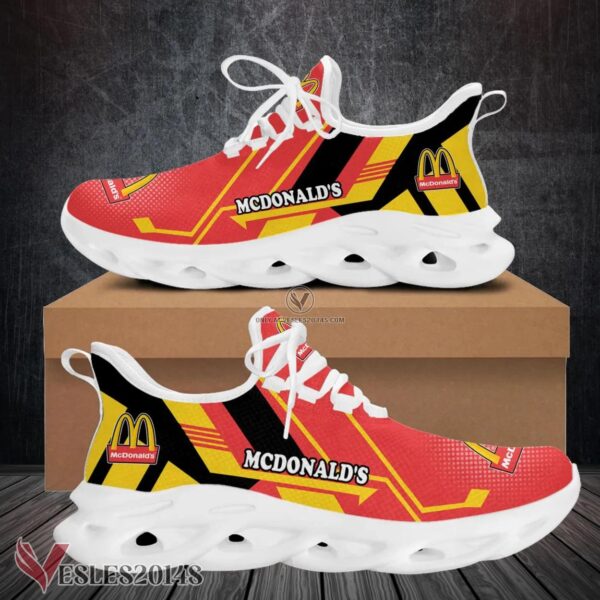 Mcdonald's Logo Custom Shoes Style 16, Best Running Shoes For Fans - Vesles2014S 1