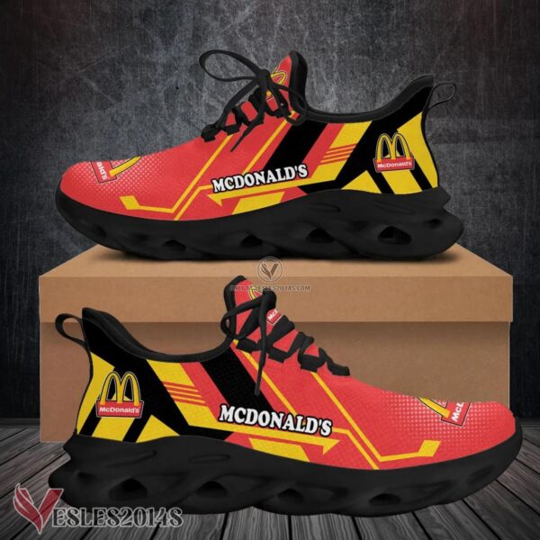 Mcdonald's Logo Custom Shoes Style 16, Best Running Shoes For Fans - Vesles2014S