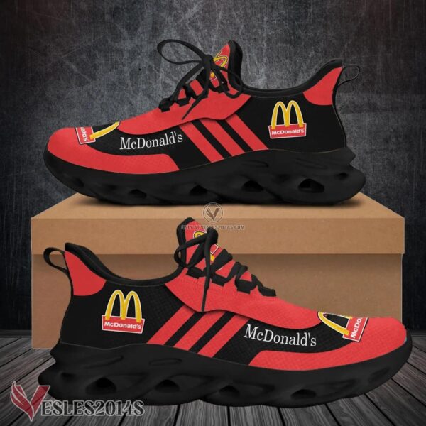 Mcdonald's Logo Custom Shoes Style 17, Best Running Shoes For Fans - Vesles2014S
