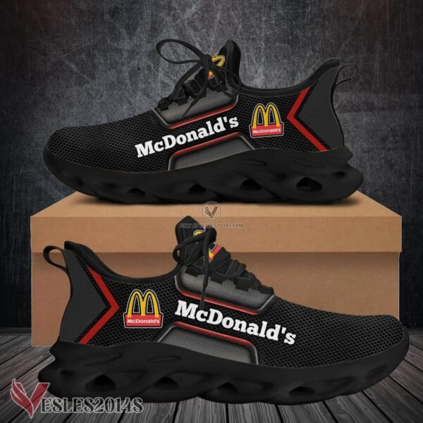 Mcdonald's Logo Custom Shoes Style 19, Best Running Shoes For Fans - Vesles2014S