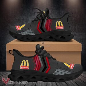 Mcdonald's Logo Custom Shoes Style 2, Best Running Shoes For Fans - Vesles2014S