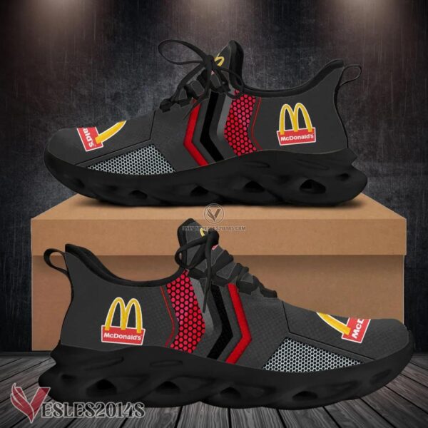 Mcdonald's Logo Custom Shoes Style 2, Best Running Shoes For Fans - Vesles2014S