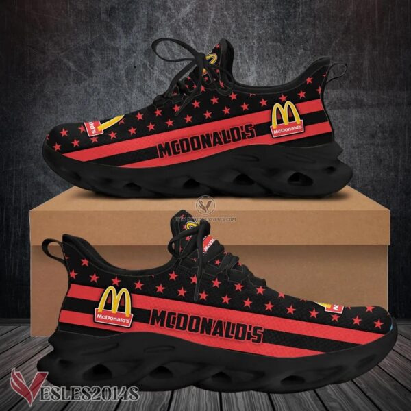 Mcdonald's Logo Custom Shoes Style 23, Best Running Shoes For Fans - Vesles2014S