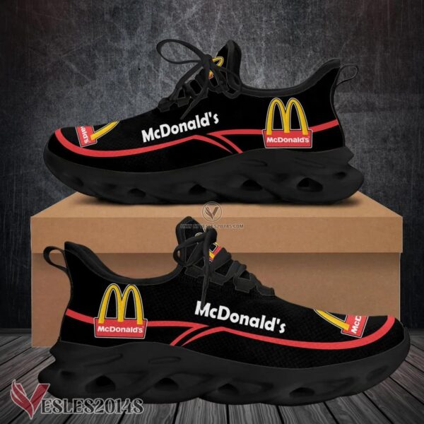 Mcdonald's Logo Custom Shoes Style 28, Best Running Shoes For Fans - Vesles2014S