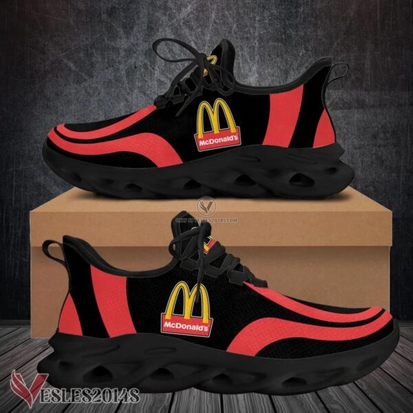 Mcdonald's Logo Custom Shoes Style 29, Best Running Shoes For Fans - Vesles2014S