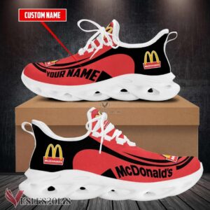 Mcdonald's Logo Custom Shoes Style 3, Best Running Shoes For Fans - Vesles2014S 1