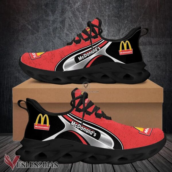 Mcdonald's Logo Custom Shoes Style 3, Best Running Shoes For Fans - Vesles2014S