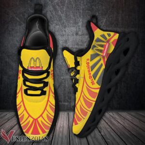 Mcdonald's Logo Custom Shoes Style 31, Best Running Shoes For Fans - Vesles2014S