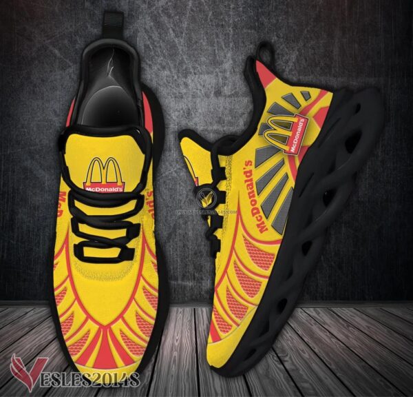 Mcdonald's Logo Custom Shoes Style 31, Best Running Shoes For Fans - Vesles2014S