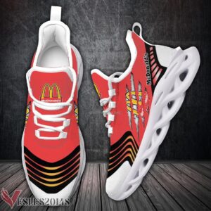 Mcdonald's Logo Custom Shoes Style 32, Best Running Shoes For Fans - Vesles2014S 1