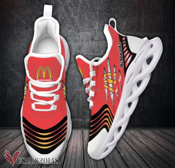Mcdonald's Logo Custom Shoes Style 32, Best Running Shoes For Fans - Vesles2014S 1