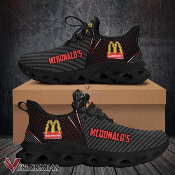 Mcdonald's Logo Custom Shoes Style 34, Best Running Shoes For Fans - Vesles2014S