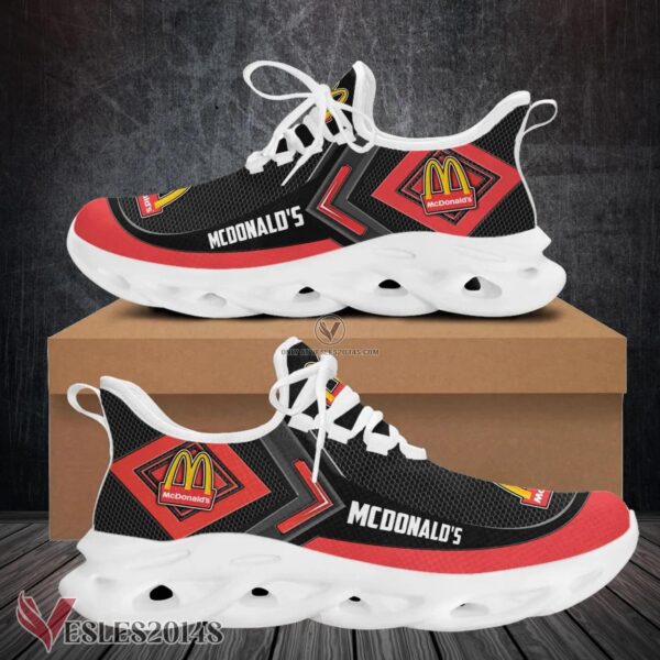 Mcdonald's Logo Custom Shoes Style 35, Best Running Shoes For Fans - Vesles2014S 1