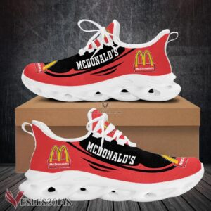 Mcdonald's Logo Custom Shoes Style 40, Best Running Shoes For Fans - Vesles2014S 1