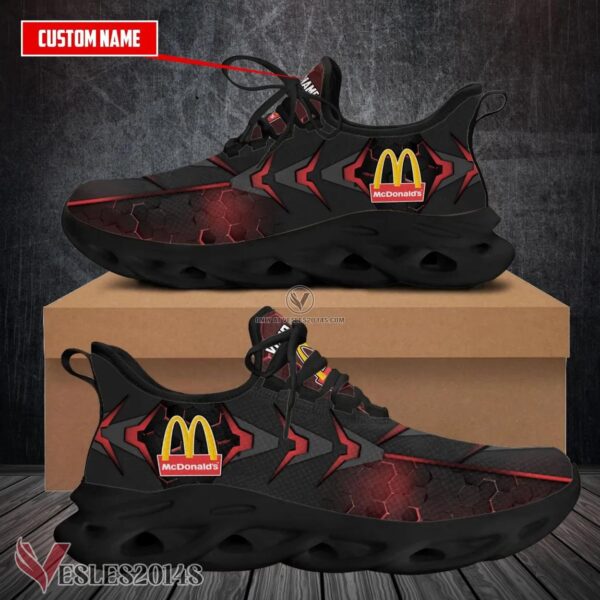 Mcdonald's Logo Custom Shoes Style 41, Best Running Shoes For Fans - Vesles2014S