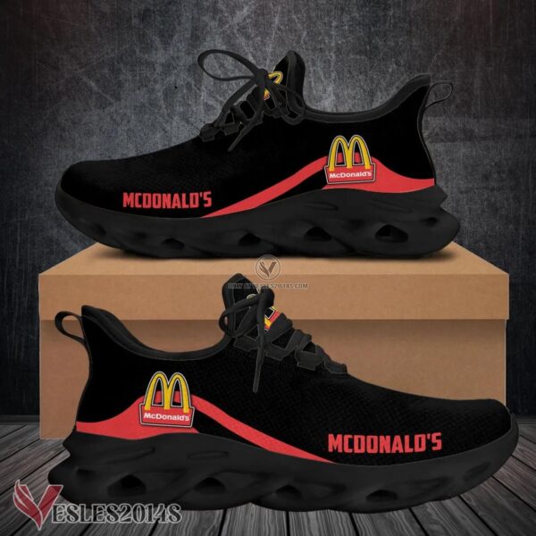 Mcdonald's Logo Custom Shoes Style 42, Best Running Shoes For Fans - Vesles2014S