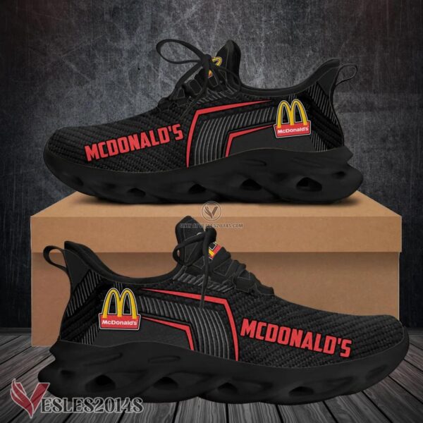 Mcdonald's Logo Custom Shoes Style 43, Best Running Shoes For Fans - Vesles2014S