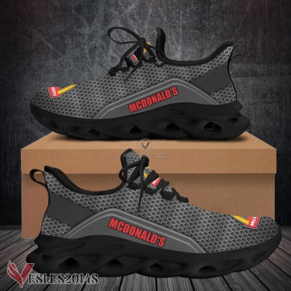 Mcdonald's Logo Custom Shoes Style 44, Best Running Shoes For Fans - Vesles2014S