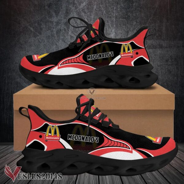 Mcdonald's Logo Custom Shoes Style 45, Best Running Shoes For Fans - Vesles2014S