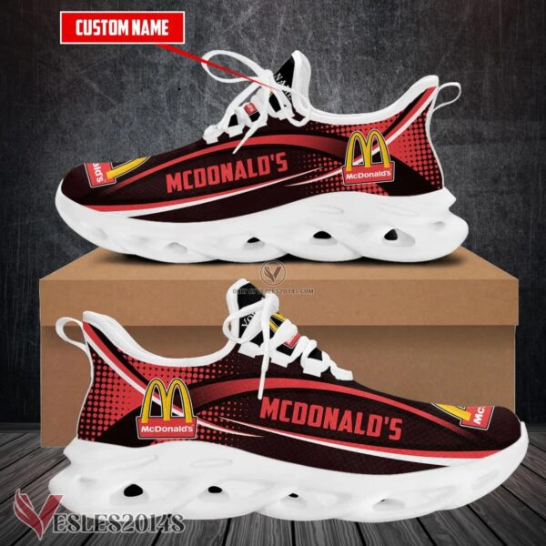 Mcdonald's Logo Custom Shoes Style 47, Best Running Shoes For Fans - Vesles2014S 1